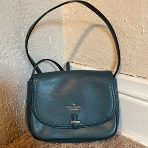 Hunter green Kate Spade cross body bag